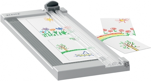 Trimmer Home Precision, A4, 8 coli, gri Leitz