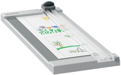 Trimmer Home Precision, A4, 8 coli, gri Leitz