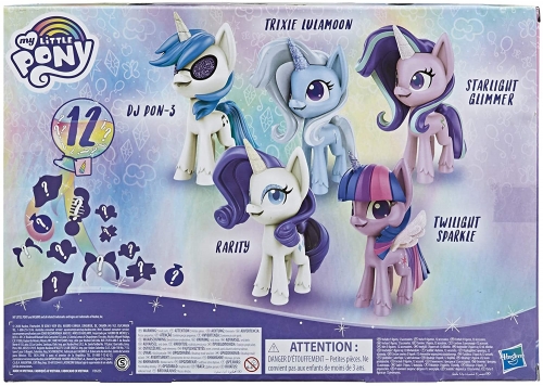 Set figurine Ponei Unicorn Sparcle 5 buc/set Hasbro