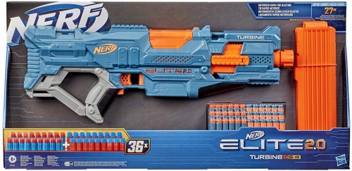Nerf Blaster Elite 2.0 Turbine CS-18 + 36 de sageti Hasbro