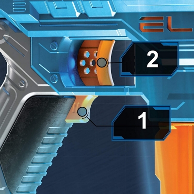 Nerf Blaster Elite 2.0 Turbine CS-18 + 36 de sageti Hasbro