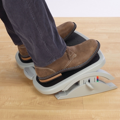 Suport pentru picioare ajustabil SmartFit SoleMate, gri/negru, Kensington