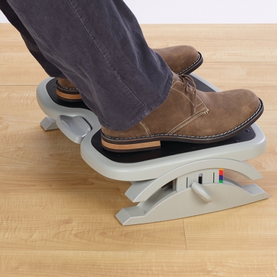 Suport pentru picioare ajustabil SmartFit SoleMate, gri/negru, Kensington