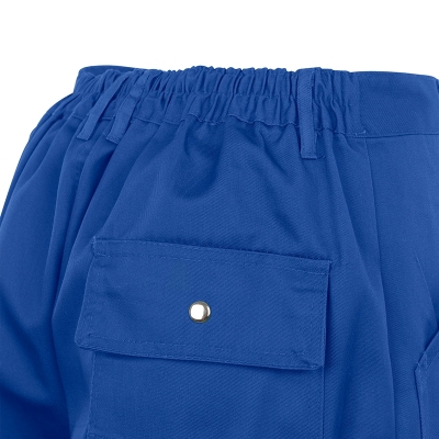 Pantaloni cu pieptar, albastru regal, Eco Line, Rock Safety 