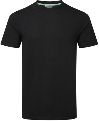 Tricou din bumbac organic reciclabil, negru, regular, Portwest