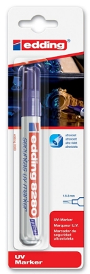 Marker permanent alb UV 8280 Edding 