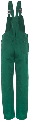 Pantaloni cu pieptar, verde, Eco Line, Rock Safety 