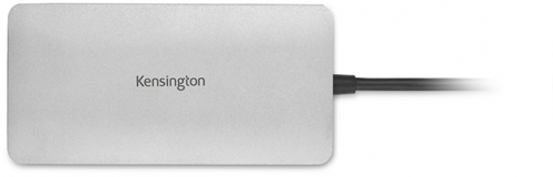 Hub USB, 4 porturi (3 USB-A, 1 USB-C), conexiune USB-C, gri Kensington