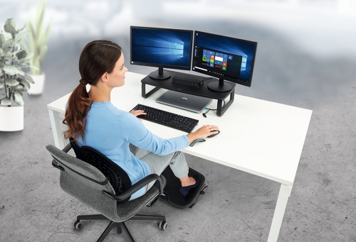 Suport SmartFit, ergonomic, pentru laptop cu inaltime reglabila SmartFit, Kensington