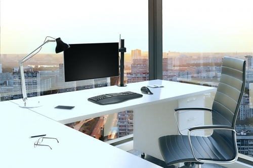 Suport cu brat, ergonomic, ajustabil si extensibil pentru monitor SmartFit Ergo Kensington
