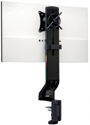 Suport ergonomic pentru monitor SmartFit, ajustabil, cu fixare pe birou, negru Kensington