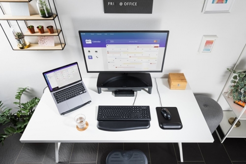 Stand ergonomic pentru monitor SmartFit, pentru diagonale de 30 inch, negru Kensington 