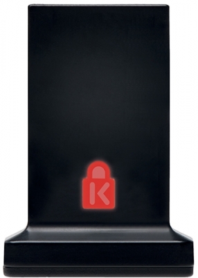 Sistem autentificare pe baza de amprenta, wireless, conexiune USB-A, negru Kensington