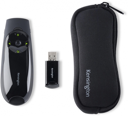 Presenter Expert cu laser verde si control cursor Kensington