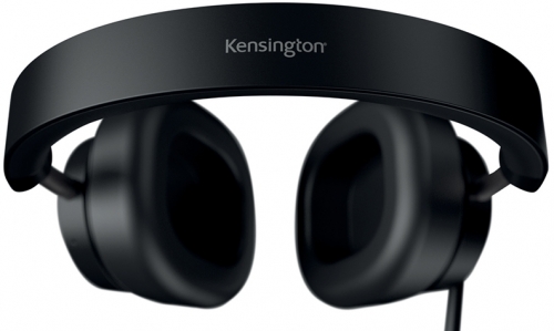 Casti H3000, reglabile, microfon cu anulare sunet inclus, conexiune Bluetooth, negru Kensington