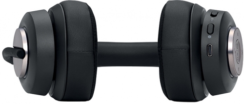 Casti H3000, reglabile, microfon cu anulare sunet inclus, conexiune Bluetooth, negru Kensington