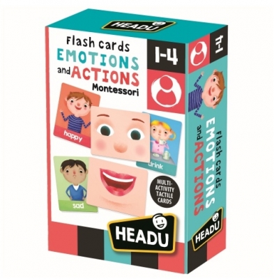 Montessori - Carti Emotii Si Actiuni Headu