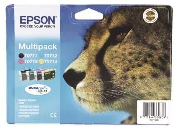 Multipack Cmyk C13T07154012 Original Epson Stylus D78