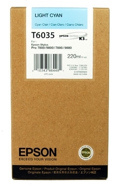 Cartus Light Cyan C13T603500 220Ml Original Epson Stylus Pro 7800
