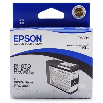 Cartus Photo Black C13T580100 80Ml Original Epson Stylus Pro 3800