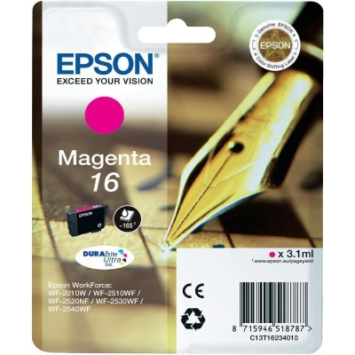 Cartus Magenta Nr.16 C13T16234012 3,1Ml Original Epson Wf-2010W