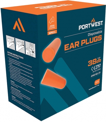 Pachet rezerve pentru dozator Portwest, dopuri fonice, 500 buc/buc