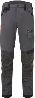 Pantaloni de lucru stretch, Gri metalic, Regular, Portwest EV4