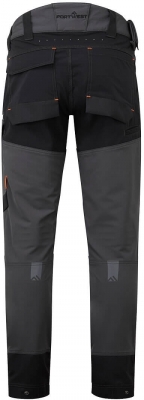 Pantaloni de lucru stretch, Gri metalic, Regular, Portwest EV4