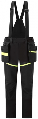 Pantaloni cu pieptar Shell EV4 Portwest, negru