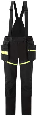 Pantaloni cu pieptar Shell EV4 Portwest, negru