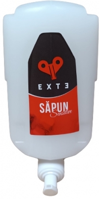Rezerva sapun lichid alb Sensitive 1L EXTE