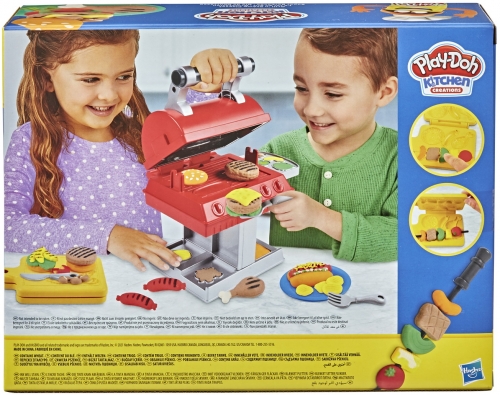 Set gratar cu forme si stampile Play-doh Hasbro