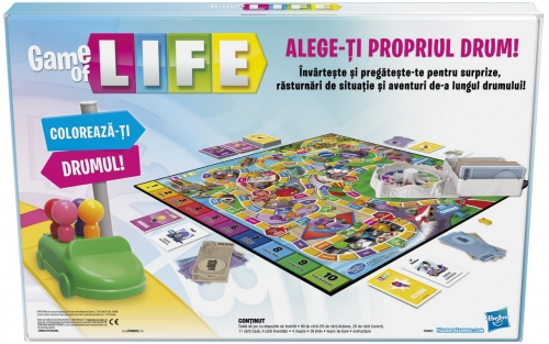 Joc Game Of Life Clasic, limba romana, Hasbro