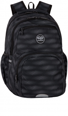 Rucsac CoolPack Pick, 2 compartimente, compartiment pentru laptop, Obsydian
