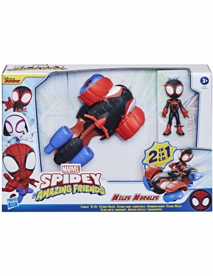 Set figurina Spidey si vehicul, Spidey prietenii extraordinari Hasbro