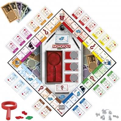 Joc de societate Monopoly Crooked Cash - Bani Falsi Hasbro