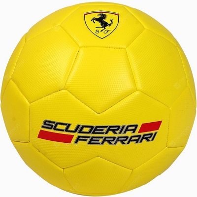 Minge de fotbal Ferrari, galben, marimea 5, Editie Limitata As Toys