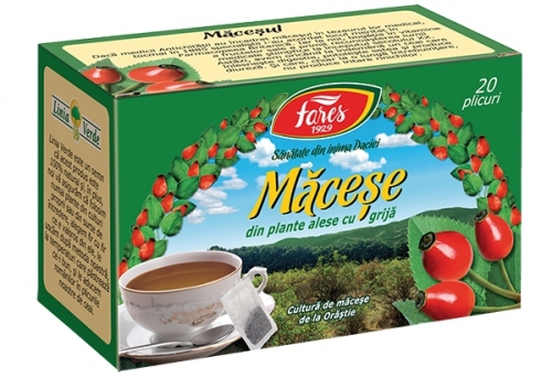 Ceai macese 20 plicuri/cutie Fares