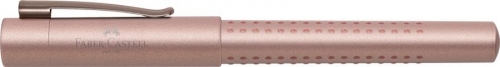 Stilou Grip 2011 rose cupru, penita M, Faber-Castell