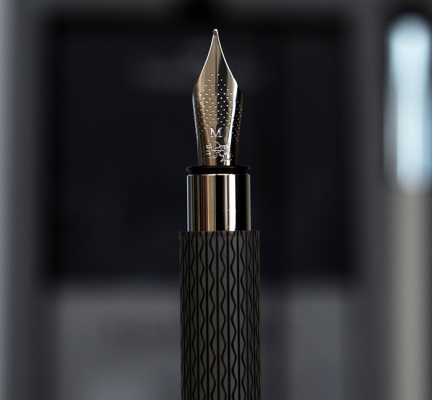 Stilou Ambition Opart Black Sand, penita M, Faber-Castell