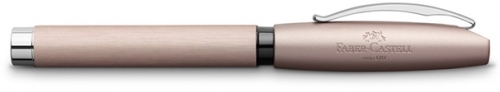 Stilou Essentio Aluminium Rose, penita M, Faber-Castell