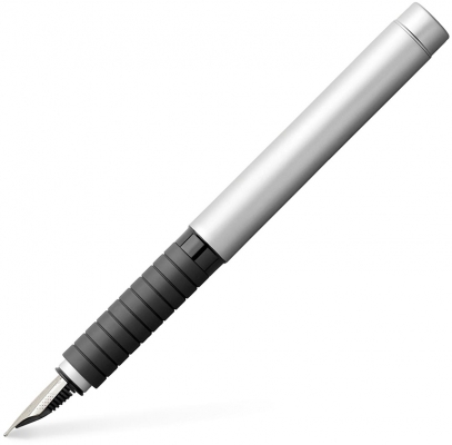 Stilou Essentio Metal Mat, penita F, Faber-Castell