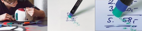 Marker Permanent M Multimark, 4 culori/set Faber-Castell