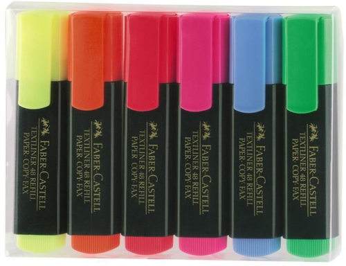 Textmarker 6/set 1548 Faber-Castell