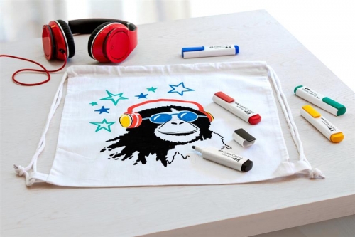 Marker Textil Standard 5 buc/set Faber-Castell