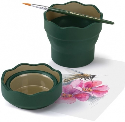 Cutie apa Click & Go verde Faber-Castell