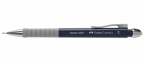 Creion mecanic 0.7 mm Apollo, bleumarin, Faber-Castell