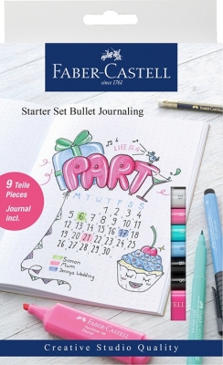 Set Bullet Journaling 9 buc/set Faber-Castell