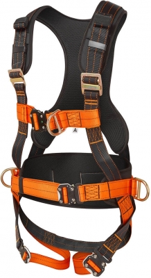 Ham 3 puncte, negru/portocaliu, regular, ultra, Portwest
