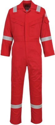 Combinezon ignifug antistatic Super Light, Rosu, Regular, Portwest 